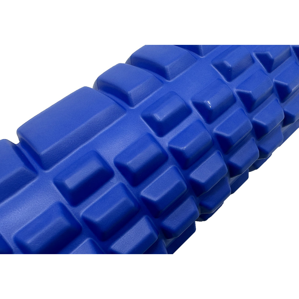 Массажный ролик EasyFit Grid Roller 33 см v.1.1 Синий (EF-2020-BL)