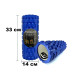 Массажный ролик EasyFit Grid Roller 33 см v.1.1 Синий (EF-2020-BL)