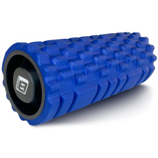 Массажный ролик EasyFit Grid Roller 33 см v.1.1 Синий (EF-2020a-BL)
