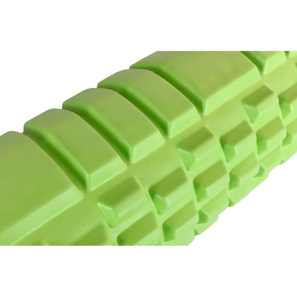 Масажний ролик EasyFit Grid Roller 33 см v.1.1 Салатовий (EF-2020a-GN)