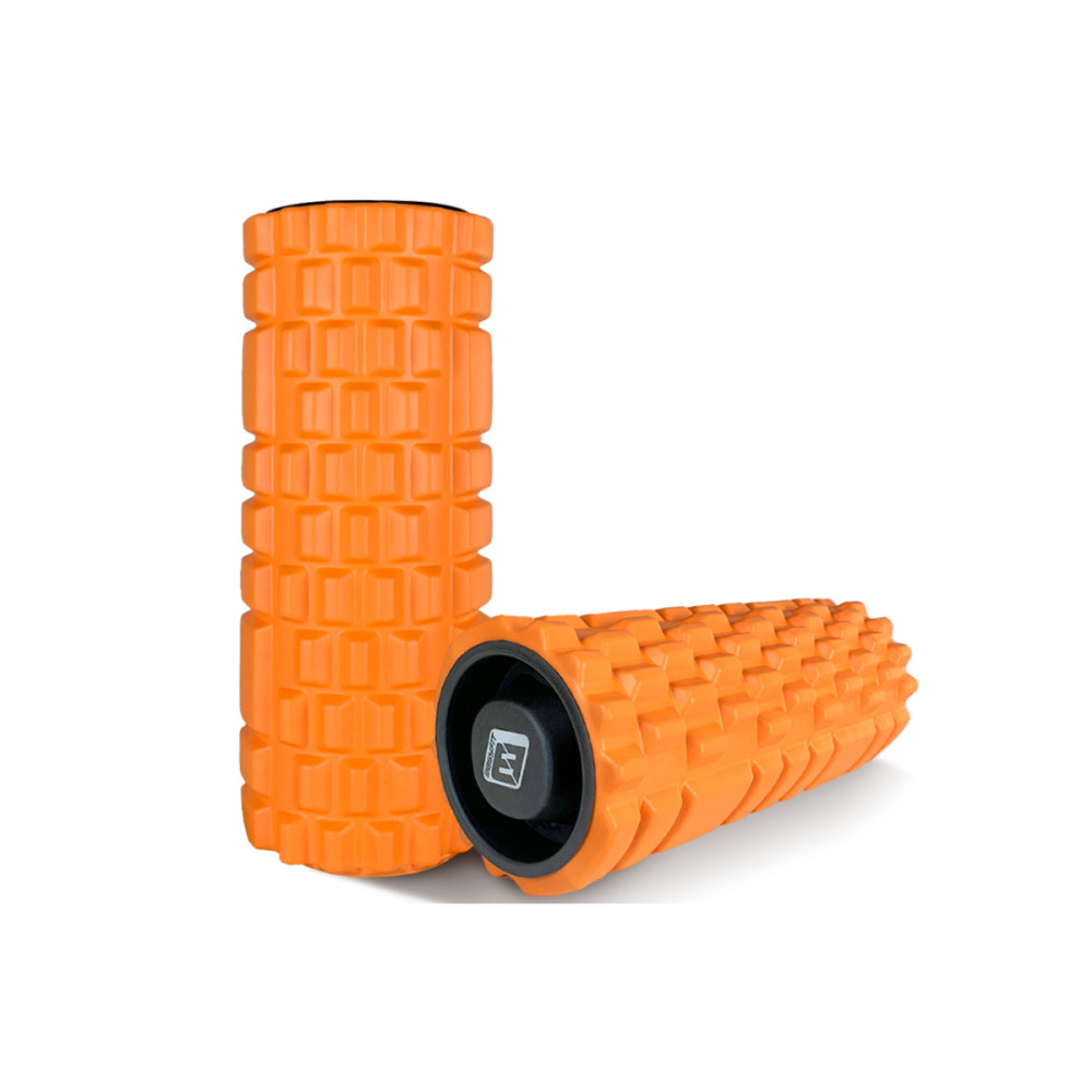 Масажний ролик EasyFit Grid Roller 33 см v.1.1 Помаранчевий (EF-2020a-OR)