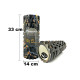 Масажний ролик EasyFit Grid Roller 33 см v.1.1 Multi Чорний (EF-2021-BK)