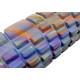 Масажний ролик EasyFit Grid Roller 33 см v.1.1 Multi Синій (EF-2021-BL)