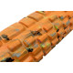 Масажний ролик EasyFit Grid Roller 33 см v.1.1 Multi Помаранчевий (EF-2021-OR)