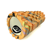 Масажний ролик EasyFit Grid Roller 33 см v.1.1 Multi Помаранчевий (EF-2021-OR)