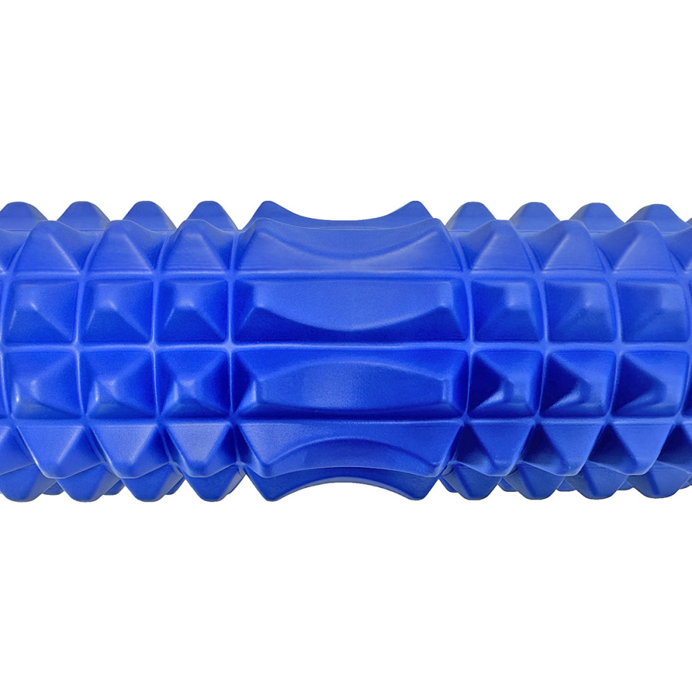 Масажний ролик EasyFit Grid Roller 33 см v.1.2 Синій (EF-2022-BL)