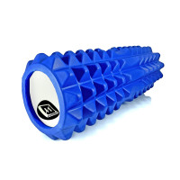 Массажный ролик EasyFit Grid Roller 33 см v.1.2 Синий (EF-2022-BL)