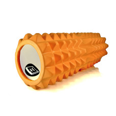 Массажный ролик EasyFit Grid Roller 33 см v.1.2 Оранжевый (EF-2022-OR)