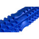 Масажний ролик EasyFit Grid Roller 33 см v.1.2 із заглушками із двох сторін Синій (EF-2022a-BL)