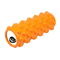 Масажний ролик EasyFit Grid Roller Extreme 33 см помаранчевий (EF-2023-OR)