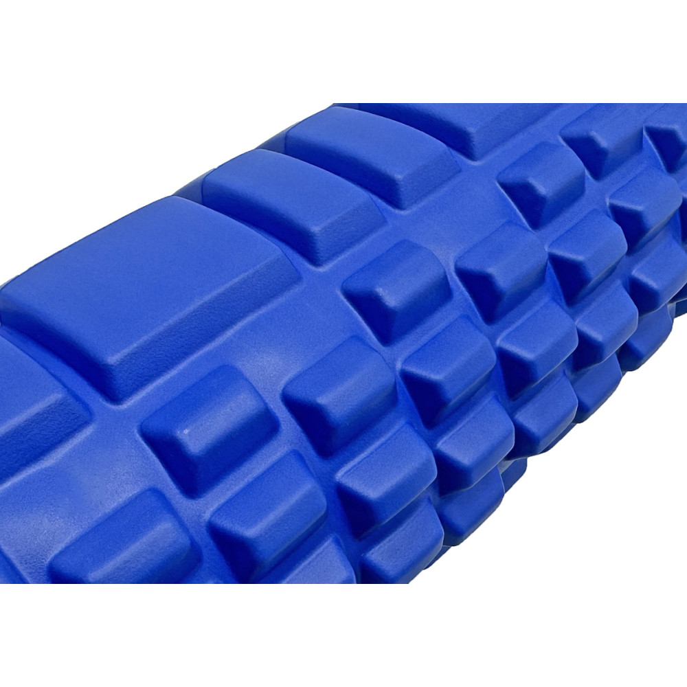 Масажний ролик EasyFit Grid Roller 45 см v.2.1 Синій (EF-2027-BL)
