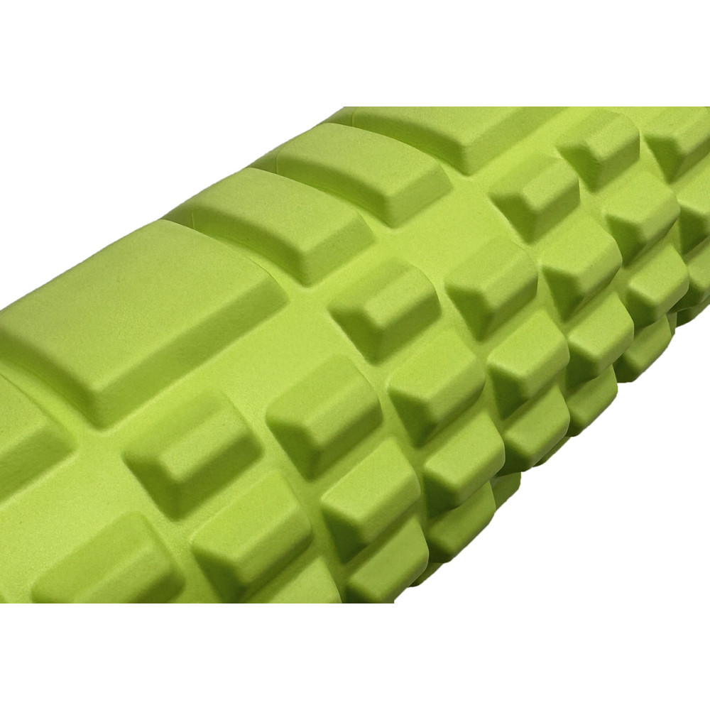 Масажний ролик EasyFit Grid Roller 45 см v.2.1 Салатовий (EF-2027-GN)
