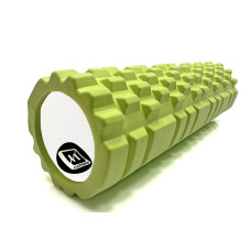 Масажний ролик EasyFit Grid Roller 45 см v.2.1 Салатовий (EF-2027-GN)