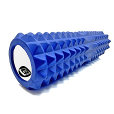 Массажный ролик EasyFit Grid Roller 45 см v.2.2 Синий (EF-2028-BL)