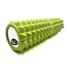 Масажний ролик EasyFit Grid Roller 45 см v.2.2 Салатовий (EF-2028-GN)