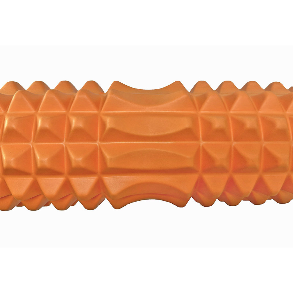 Масажний ролик EasyFit Grid Roller 45 см v.2.2 Помаранчевий (EF-2028-OR)