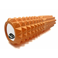 Массажный ролик EasyFit Grid Roller 45 см v.2.2 Оранжевый (EF-2028-OR)