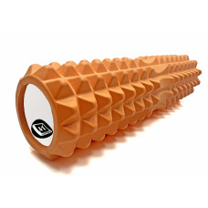 Масажний ролик EasyFit Grid Roller 45 см v.2.2 Помаранчевий (EF-2028-OR)