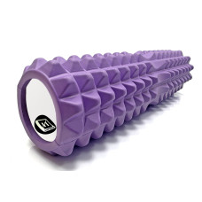 Масажний ролик EasyFit Grid Roller 45 см v.2.2 Фіолетовий (EF-2028-V)