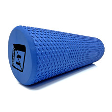 Массажный ролик EasyFit Foam Roller 45 см Синий (EF-2030-BL)