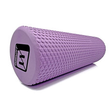 Массажный ролик EasyFit Foam Roller 45 см Фиолетовый (EF-2030-V)