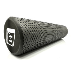 Массажный ролик EasyFit Foam Roller 60 см Черный (EF-2032-BK)
