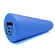 Массажный ролик EasyFit Foam Roller 60 см Синий (EF-2032-BL)