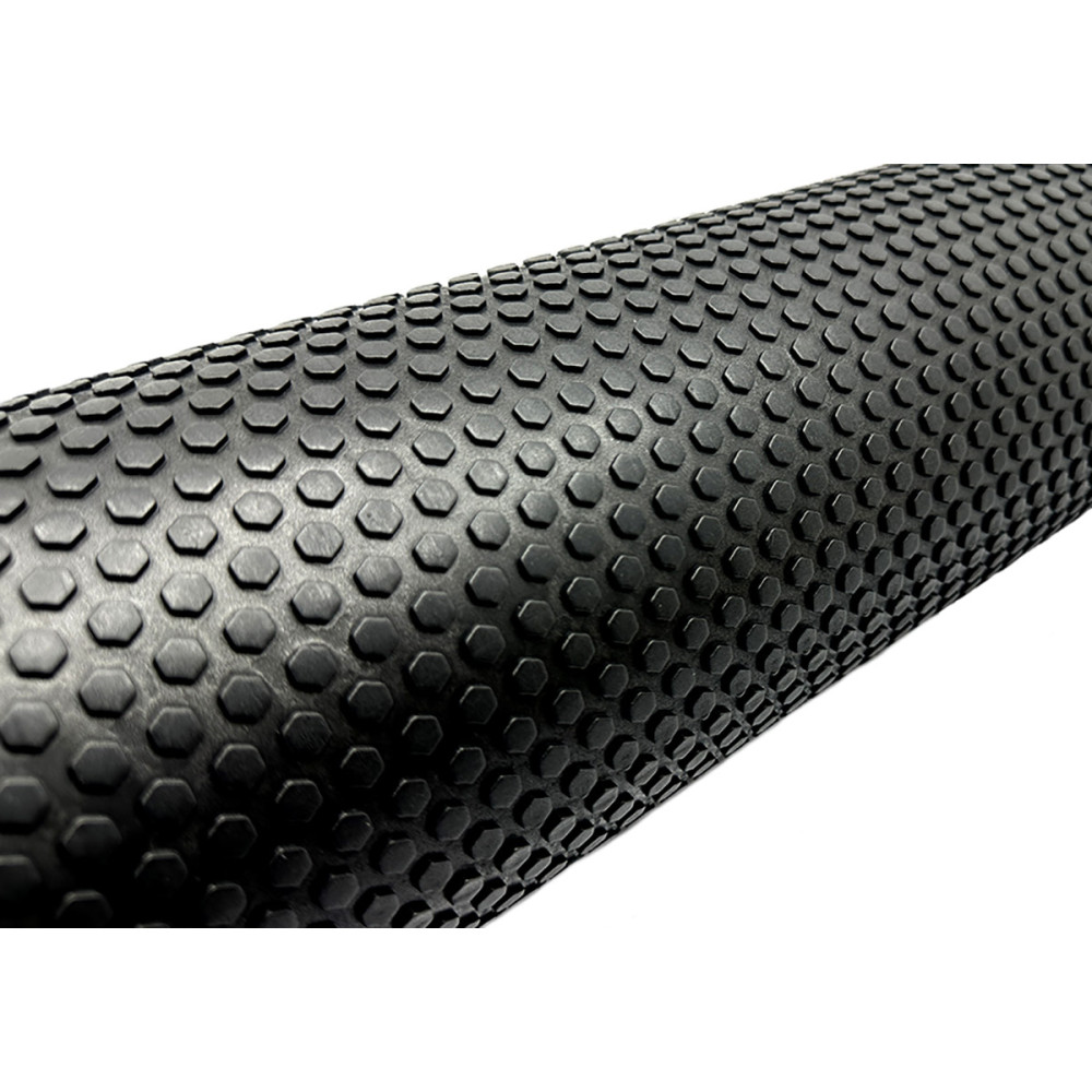 Массажный ролик EasyFit Foam Roller 90 см Черный (EF-2034-BK)