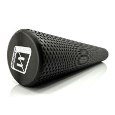 Массажный ролик EasyFit Foam Roller 90 см Черный (EF-2034-BK)