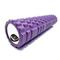 Массажный роллер EasyFit Grid Roller 60 см v.3.1 фиолетовый (EF-2037-V)