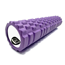 Массажный роллер EasyFit Grid Roller 60 см v.3.1 фиолетовый (EF-2037-V)