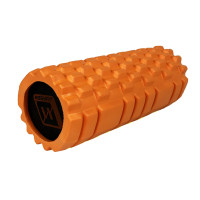 Масажний ролик EasyFit Solid Roller v.1.1s 33 см помаранчевий (EF-2050-Or)