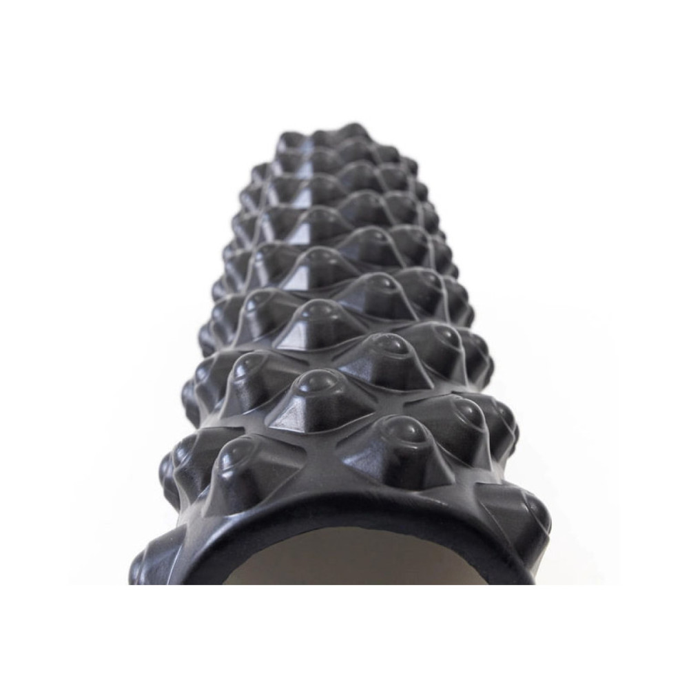 Масажний ролик EasyFit Grid Roller Extreme 45 см Чорний (EF-2051-BK)