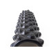 Масажний ролик EasyFit Grid Roller Extreme 45 см Чорний (EF-2051-BK)