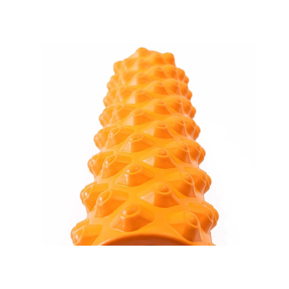 Масажний ролик EasyFit Grid Roller Extreme 45 см помаранчевий (EF-2051-OR)