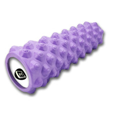 Массажный ролик EasyFit Grid Roller Extreme 45 см Фиолетовый (EF-2051-V)