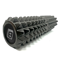 Массажный ролик EasyFit Solid Grid Roller 45 см v.2.2s черный (EF-2053-BK)