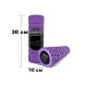 Масажний ролер EasyFit Solid Grid Roller Mini 30 см фіолетовий (EF-2057-V)