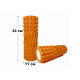 Масажний ролик EasyFit Wavyspines 33 см Помаранчевий (EF-2060-Or)