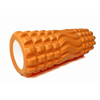 Массажный ролик EasyFit Wavyspines 33 см Оранжевый (EF-2060-Or)