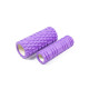 Масажний ролик EasyFit набір Grid Roller Double 33 см Фіолетовий (EF-7737s-1)