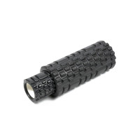 Масажний ролик EasyFit набір Grid Roller Double 33 см Чорний (EF-7737s-4)