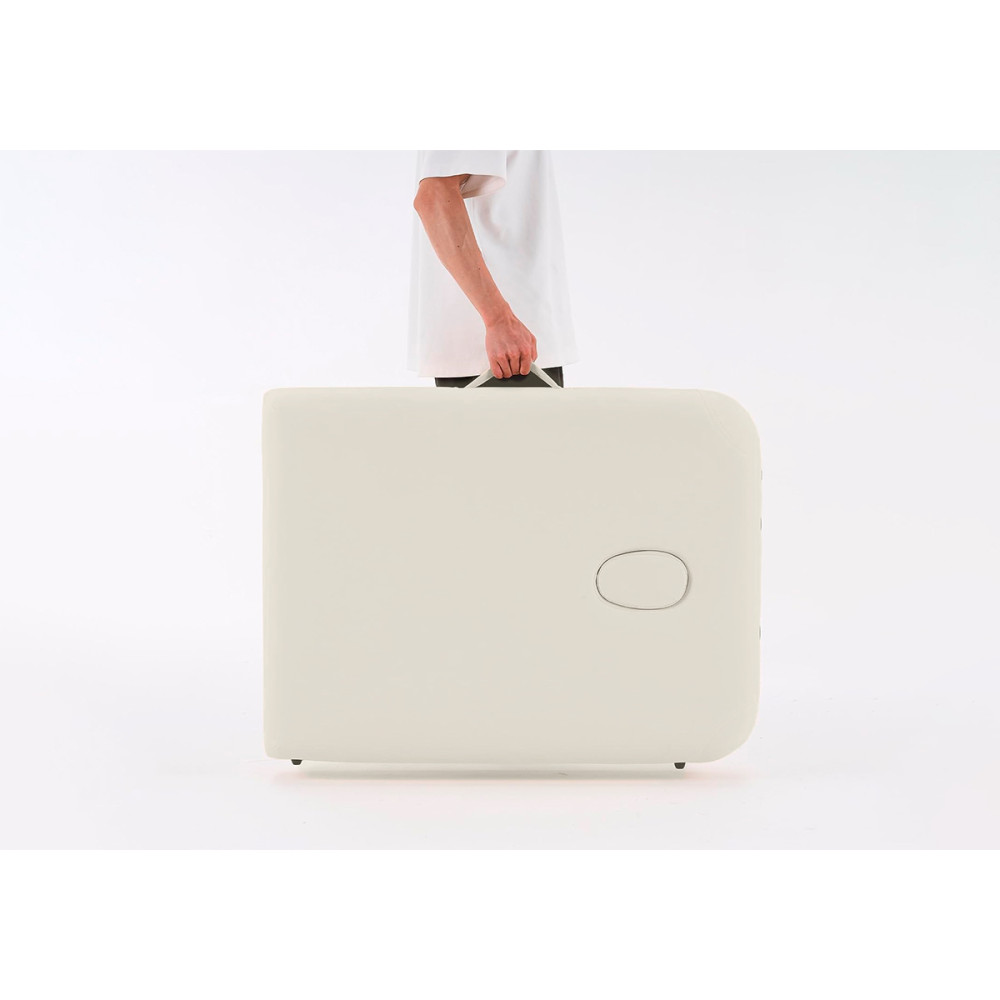 Масажний стіл EasyFit ZenRest кушетка складана Бежевий з чохлом (EF-2215-70)