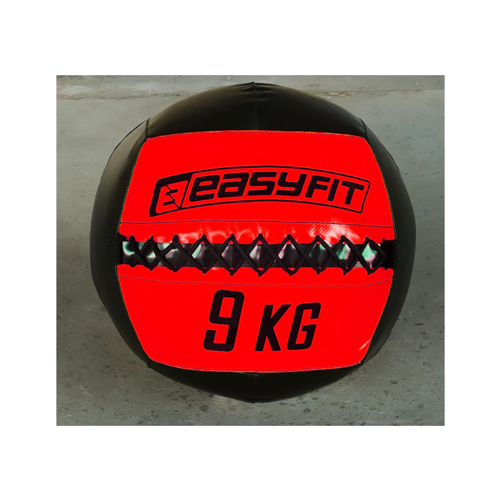 Медичний м'яч EasyFit Wall Ball медбол, волбол 9 кг (EF-WB-09)