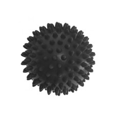 Массажный мячик EasyFit PVC 7.5 см жесткий черный (EF-1063-B)