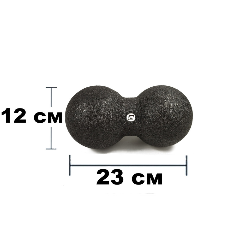 Массажный мячик двойной EasyFit EPP 23х12 см (EF-2000)