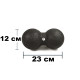 Массажный мячик двойной EasyFit EPP 23х12 см (EF-2000)