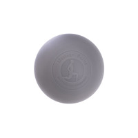 Масажний м'ячик EasyFit каучук 6.5 см сірий (EF-2076-GY)
