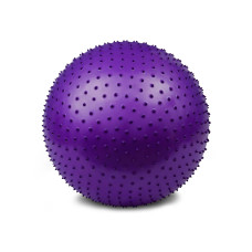 Мяч для фитнеса EasyFit 65 см фиолетовый (фитбол массажный) (EF-3015-V)
