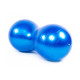 М'яч для фітнесу EasyFit Peanut 45х90 см синій (фітбол горіх-арахіс) (EF-3022-BL)
